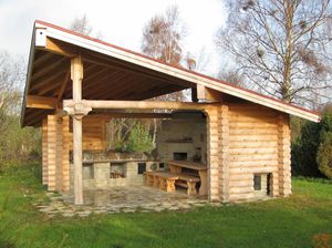 chalet da giardino in legno