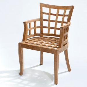 sedia da giardino contemporanea