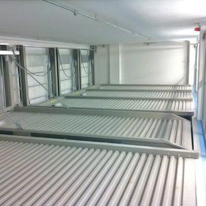 piattaforma di parcheggio idraulica