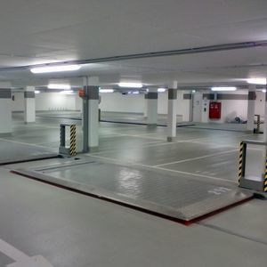 piattaforma di parcheggio scorrevole