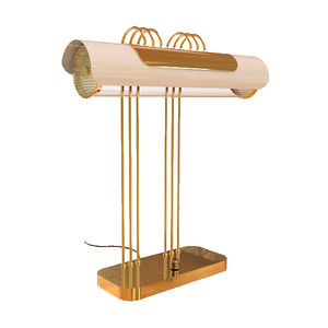 lampada da tavolo / classica / in alluminio / in ottone