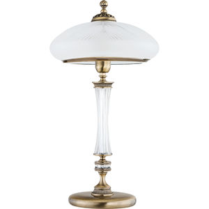 lampada per ufficio / classica / in metallo / in cristallo