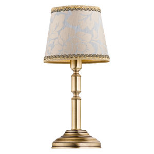 lampada per ufficio / classica / in metallo / in tessuto