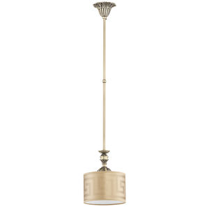 lampada a sospensione / classica / in metallo / in cristallo
