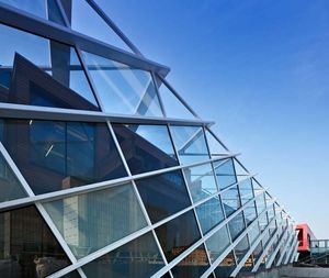 rivestimento di facciata in griglia