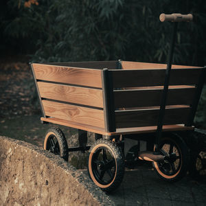 carrello in tavole di legno