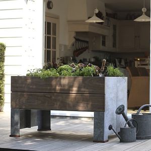 fioriera per orto in legno