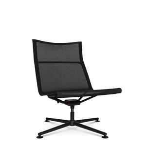 chauffeuse moderna / in rete / in alluminio / girevole