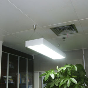 luce a sospensione / LED / lineare / in alluminio