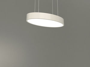luce a sospensione / LED / in alluminio / in plastica