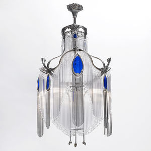 lampadario in stile Art Nouveau