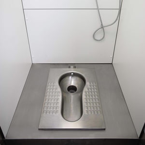 WC in acciaio inox