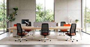sistema di scrivanie bench