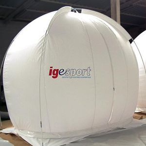 pressostruttura con membrana in PVC