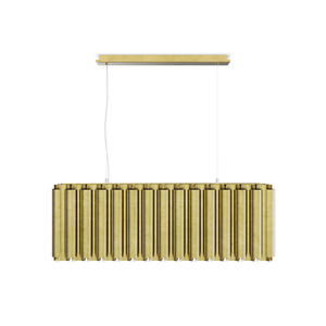 lampada sospesa / moderna / in ottone / fatta a mano
