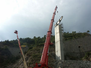 pilone prefabbricato in cemento armato 1