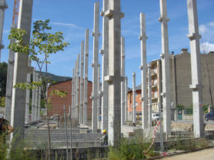 pilastro prefabbricato in cemento armato 1
