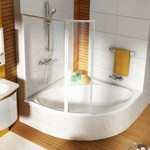 vasca da bagno d'angolo