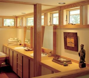 finestra in legno