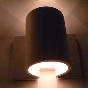 applique moderna / in gesso / LED / fluorescente compatta