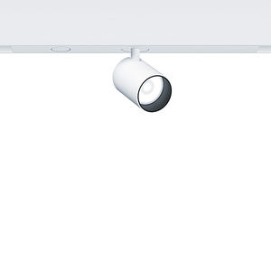 faretti a binario LED / tonda / in ghisa di alluminio / per museo