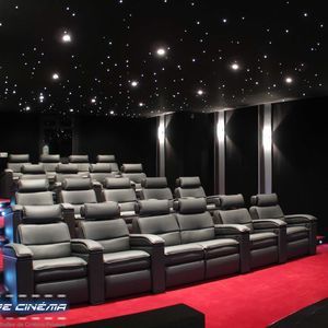 sala di home cinema privata