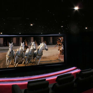 sala di home cinema privata