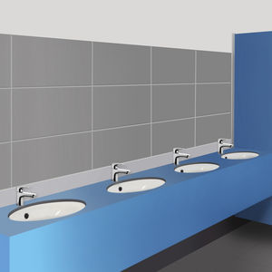 piano lavabo in HPL