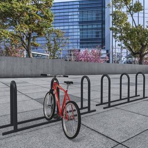 rastrelliera per biciclette a pavimento