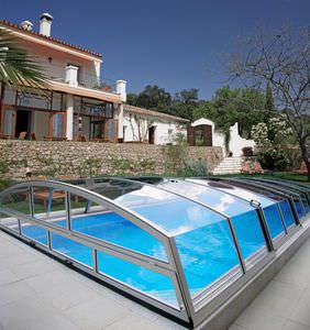 copertura per piscina bassa 1
