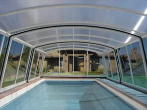copertura per piscina alta