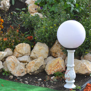 lampioncino classico / in ferro modellato / LED