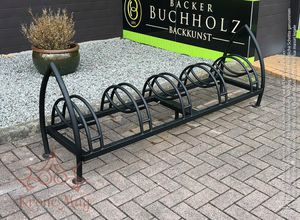 rastrelliera per biciclette in acciaio con rivestimento a polvere / per spazi pubblici