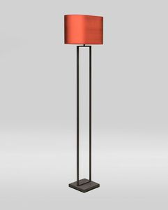 lampada da pavimento / moderna / in metallo / in tessuto