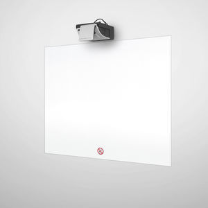 Schermo di proiezione a muro