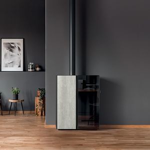 stufa a pellets di legno