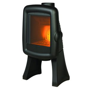 stufa a legna / in ghisa / moderna / 0 - 5 kW