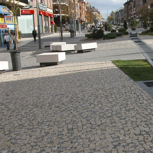 pavé in pietra calcarea