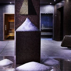 fontana di ghiaccio per spa