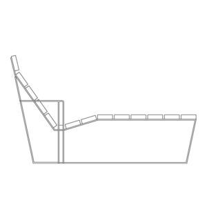 chaise longue contemporanea 1