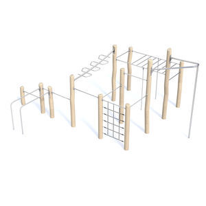 attrezzature di street workout per spazio pubblico