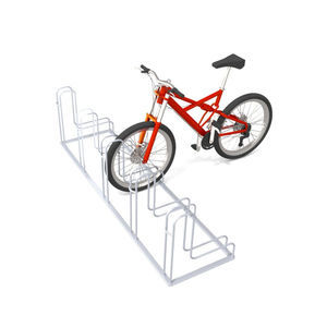 rastrelliera per biciclette a pavimento