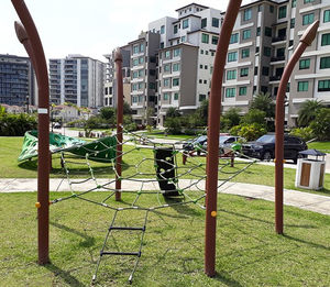 rete da arrampicata per parco giochi