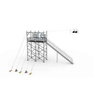 teleferica per parco giochi