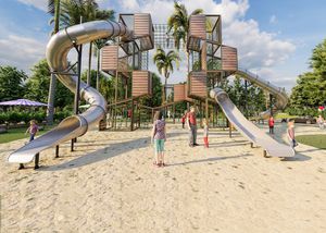 struttura ludica per parco giochi