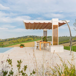 gazebo in alluminio