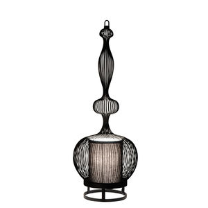 lampada da tavolo / moderna / in tessuto / fluorescente compatta