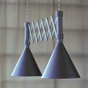 lampada a sospensione / moderna / in alluminio / regolabile