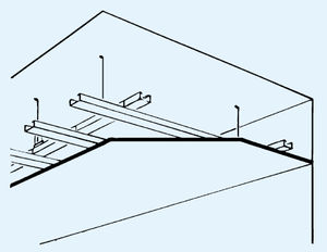 controsoffitto in gesso 1