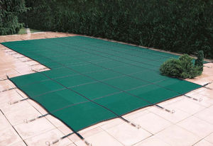 protezione per piscina con occhielli
